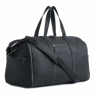 VELEZ Leather Garment Bag
