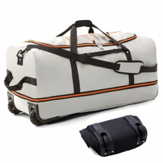 32” Foldable Duffel Bag with 2 Wheels