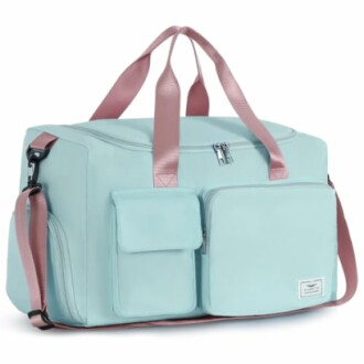 FIORETTO Water-Resistant Gym Bag